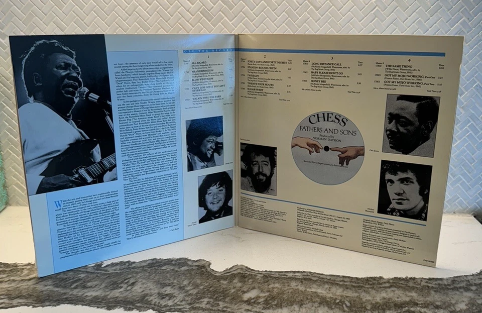 Muddy Waters , Otis Spann Fathers & Sons Chess 2 LP Promotional Set in EX. Cond. - Image 3 of 4