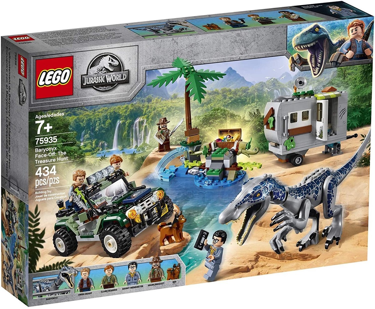 Lego Jurassic World 75935 BARYONYX FACE-OFF: THE TREASURE HUNT