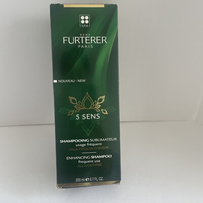 René Furterer 5 Sens Enhancing Shampoo 6.7 oz / 200 ml NEW!!