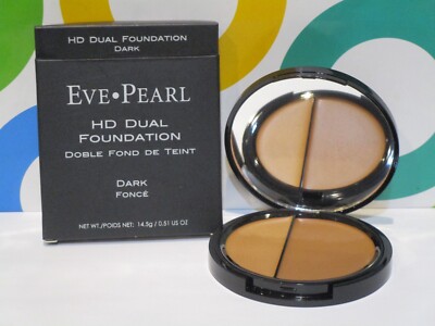 EVE PEARL ~ HD DUAL FOUNDATION ~ DARK ~ 0.51 OZ