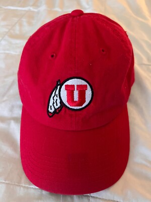 University of Utah Utes Football Red Baseball Hat Cap U of U
