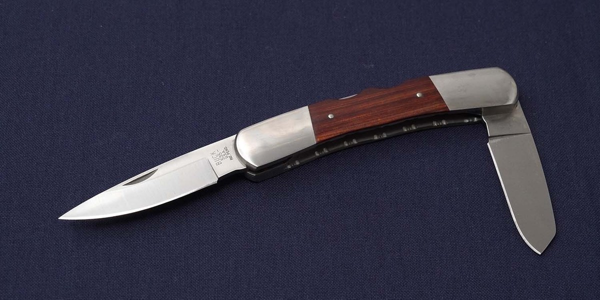 Buckキューはっちょう Buck 664 Alpha Hunter Select Guthook Knife Black/Orange