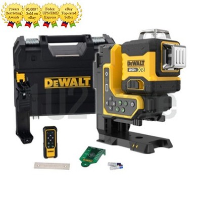 DEWALT DCLE34035N 20V Remote Control 3x360 Green Laser Level Bare Tool