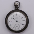 Antique Waltham Pocket Watch Pre-Owned Runs (45-29)