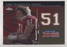 2008 Topps Chrome NFL Dynasties Tribute Randy Cross #DYNC-RC 0dk