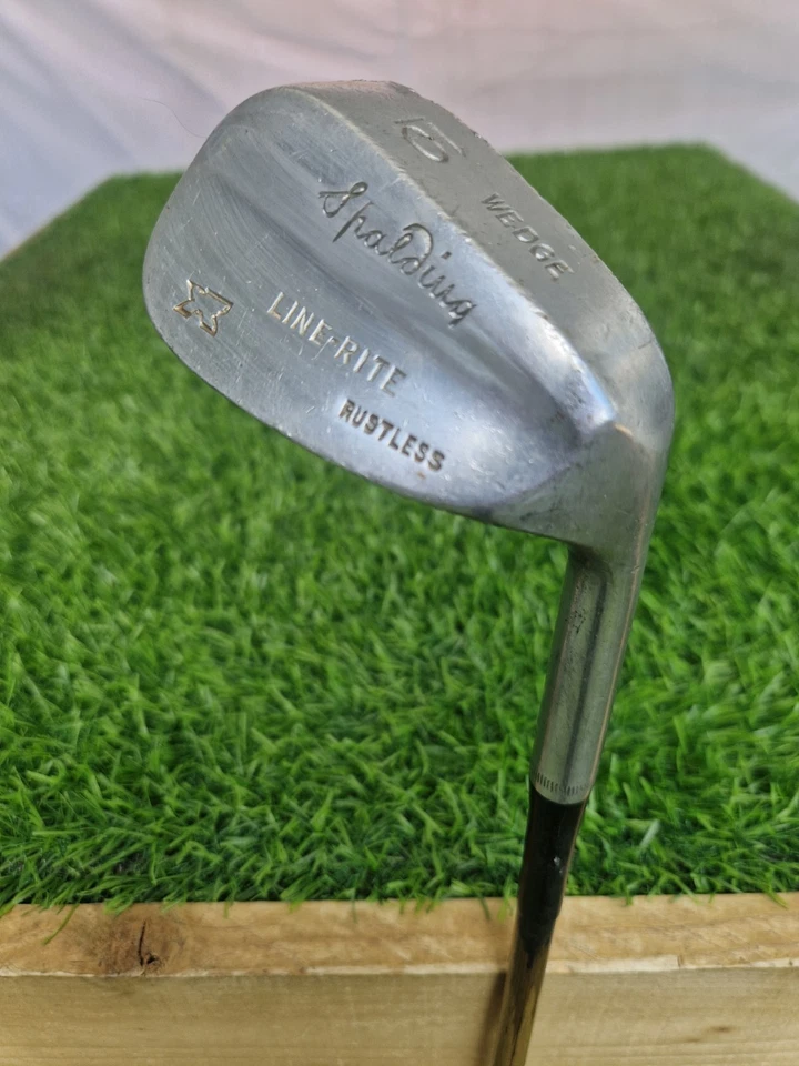 Vintage Spalding Line-Rite Rustless #10 Wedge - Right Handed - Image 2 of 4