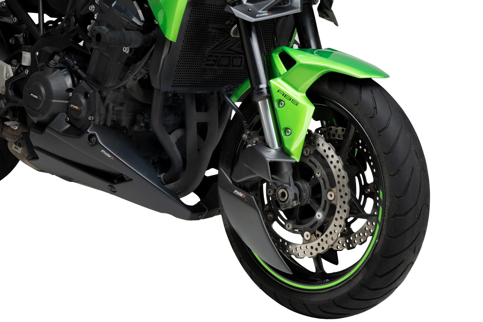 Puig Brake Ducts | Matte Black | Kawasaki Z900 2020>2024