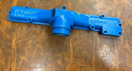 PERKINS 4.108 MARINE 4CYL INDUCTION MANILFOLD #37786660/4 - 第 5/8 張圖片