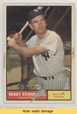 1961 Topps Bobby Richardson #180 READ k5i