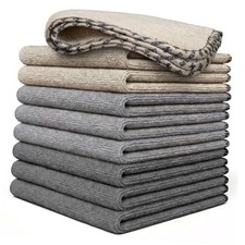 AllSwipe Multi-Purpose Microfiber Towels, Car Interior, Home and 9 Pack