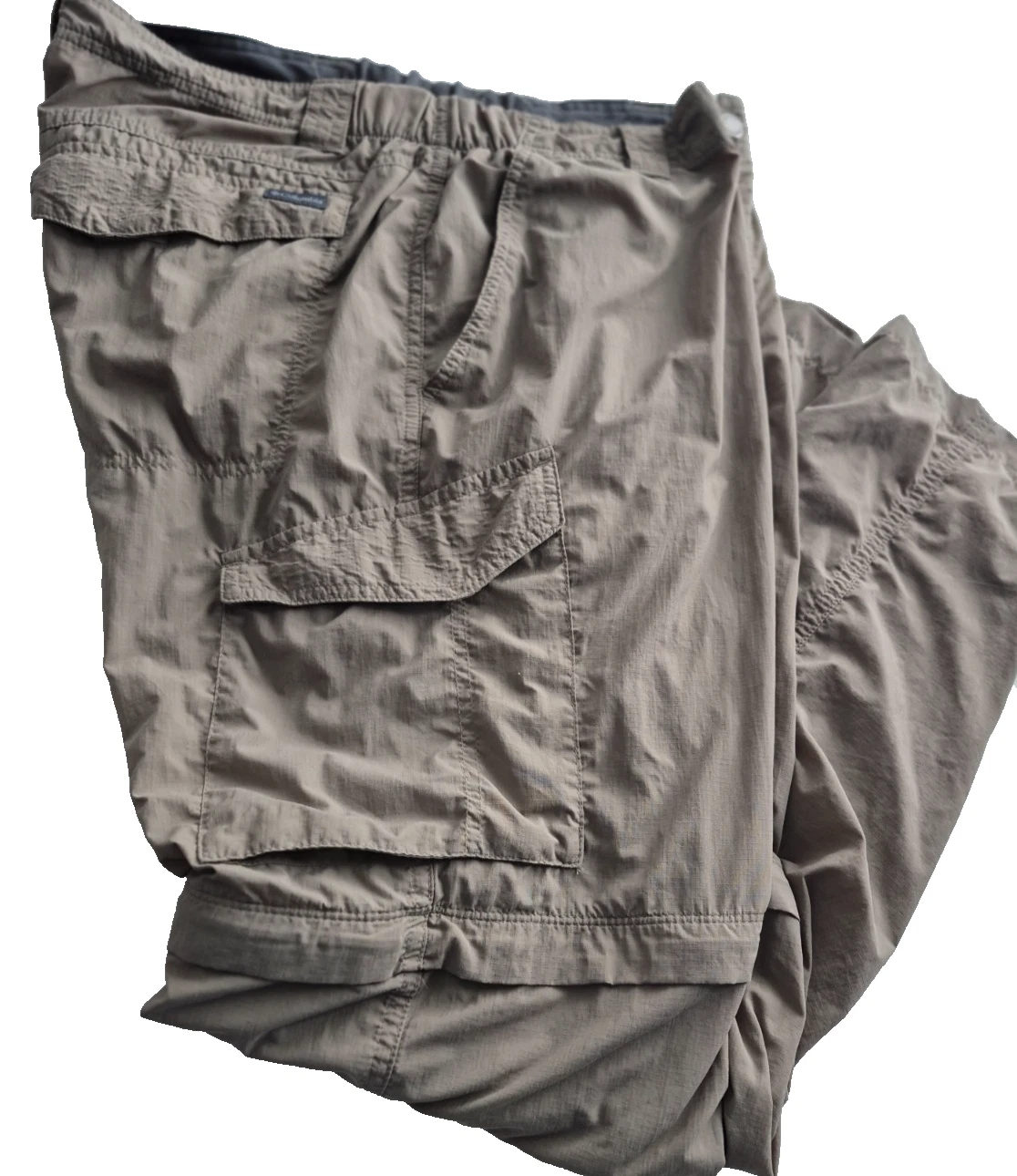 Columbia Convertible Pants Men 38 Hiking Fishing Lightweight Cargo Utility