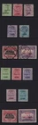 BELGIUM ~1920, EUPEN/MALMEDY  OVERPRINT - USED & MH GROUP (1M25 MNG)