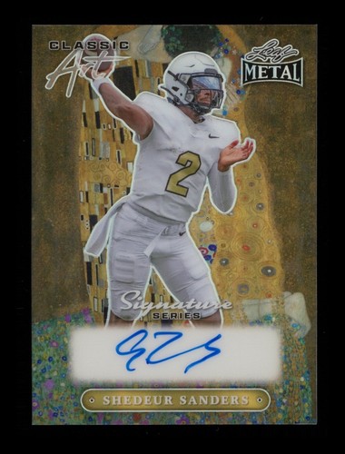 2024 Leaf Metal Multi Sport: #CA-SS2 Shedeur Sanders Auto 1/1 NM-MT OR BETTER