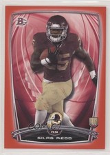 2014 Bowman Rookies Red 91/199 Silas Redd #71 s3g
