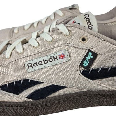 Reebok Club C Hemp Shoes Mens 13 Canvas Sustainable Revenge Vintage Sneakers Reebok Club C Hemp Shoes Mens 13 Canvas Sustainable Revenge  main image 3
