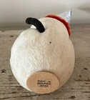 Vintage Christmas SNOWMAN Cotton FIGURE with FOIL HAT (c. 1940-1950) — photo 5