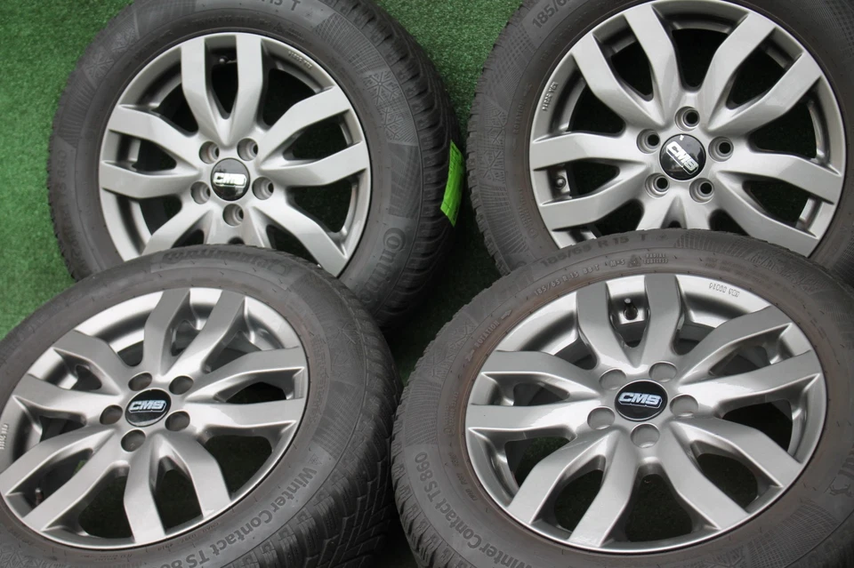 VW Polo 6 AW 2G Fabia 4 PJ Ibiza KJ Audi A1 GB Winterräder 185/65 R15 88T ca.6mm - Bild 2 von 4