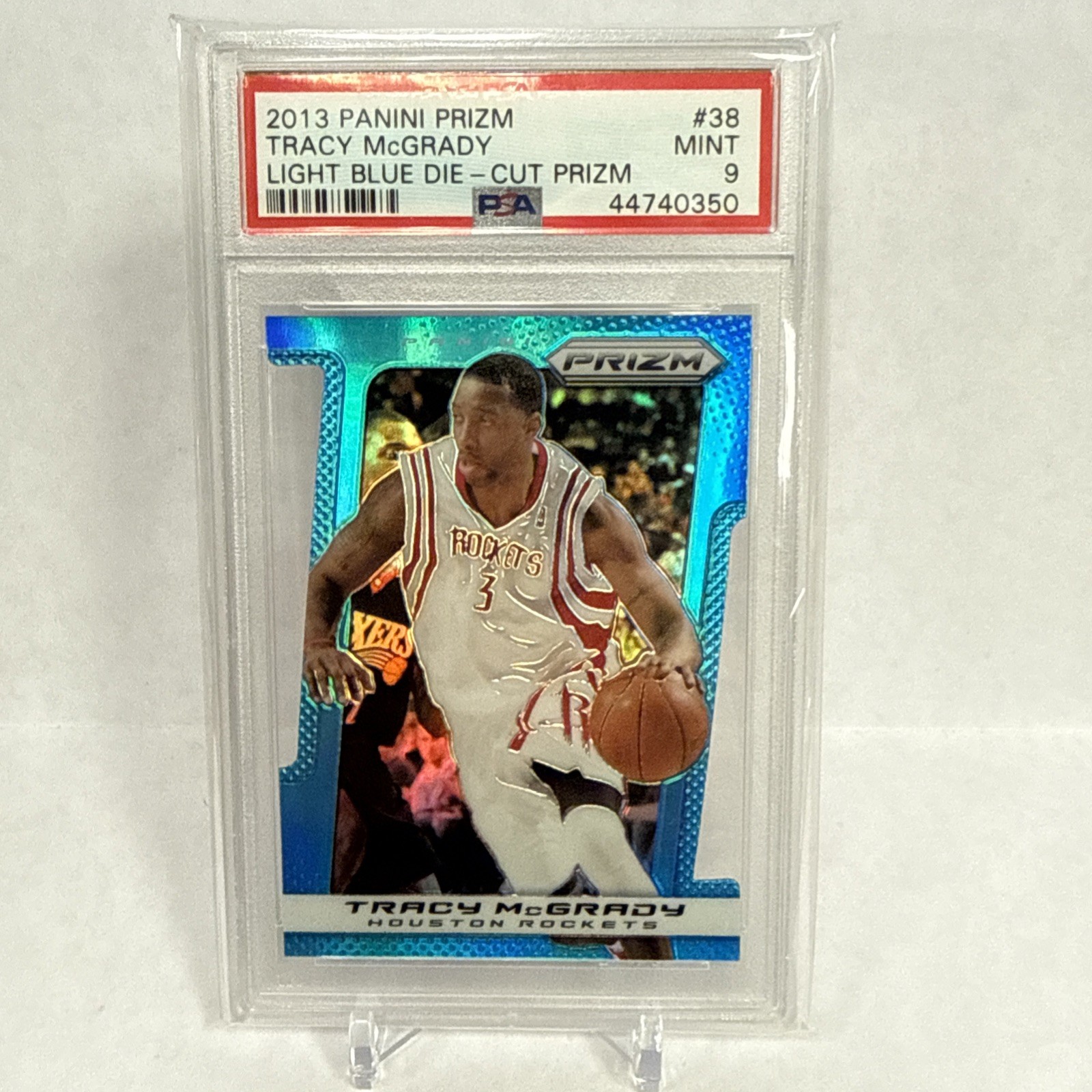 2013 Panini Prizm Tracy McGrady 5/199 Light Blue Die-Cut Prizm #38