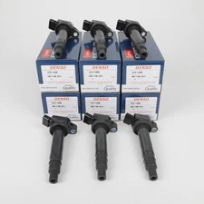 6PCS For 03-20 Toyota & Lexus I4 V6 673-1308 DENSO Ignition Coils 90919-02248