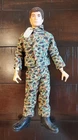 Vintage 1964 G.I. Joe Action Marine - 12" Figure - Orig Camo Fatigues