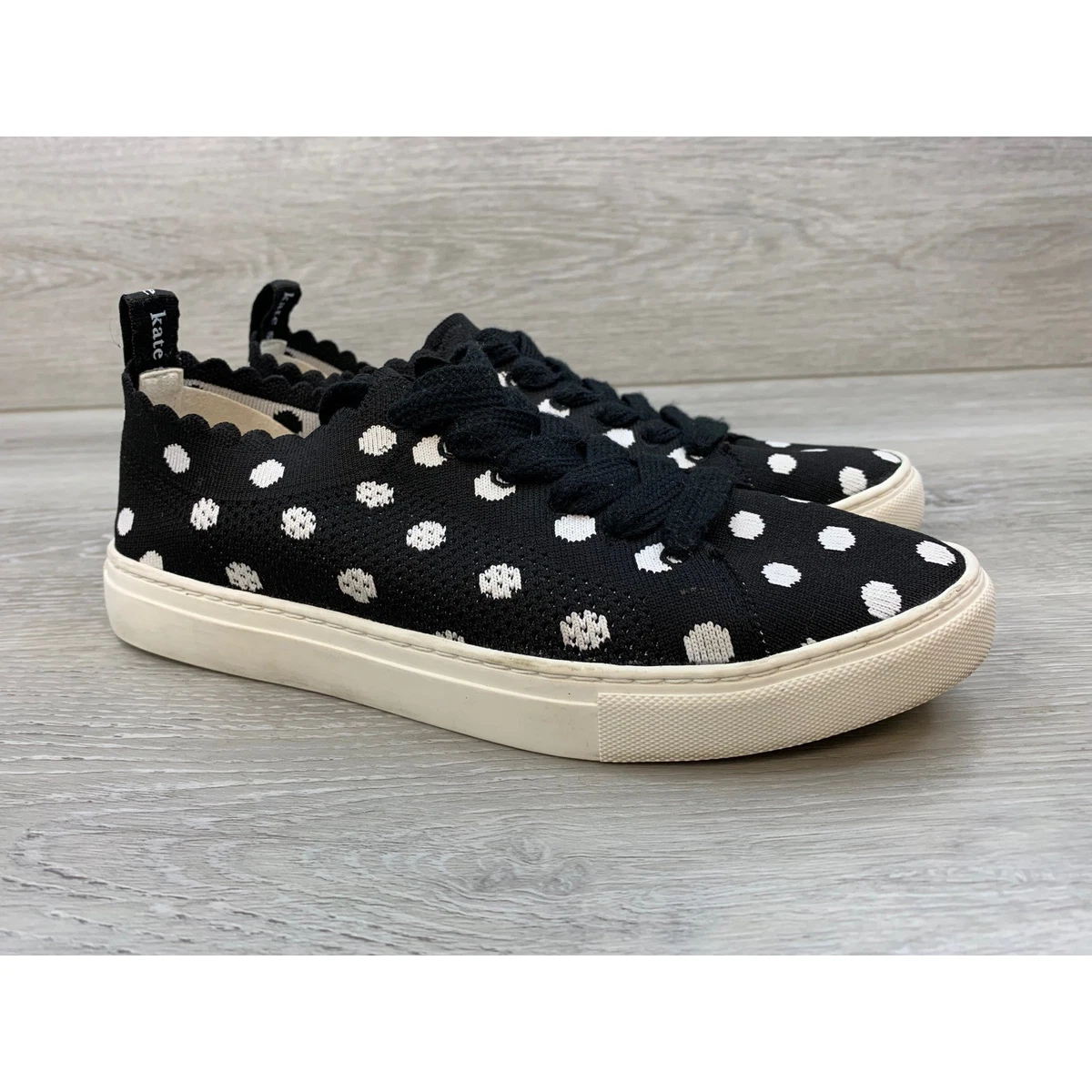 kate spade Black & Silver Athletic Sneakers Amazon.com | kate spade new york K As in Kate Nylon Runner  main image 3