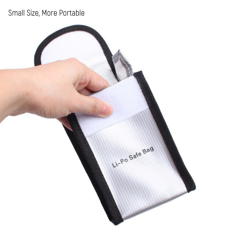 Fireproof Explosionproof Lipo Battery Safe Bag Heat Resistant Pouch Sack For