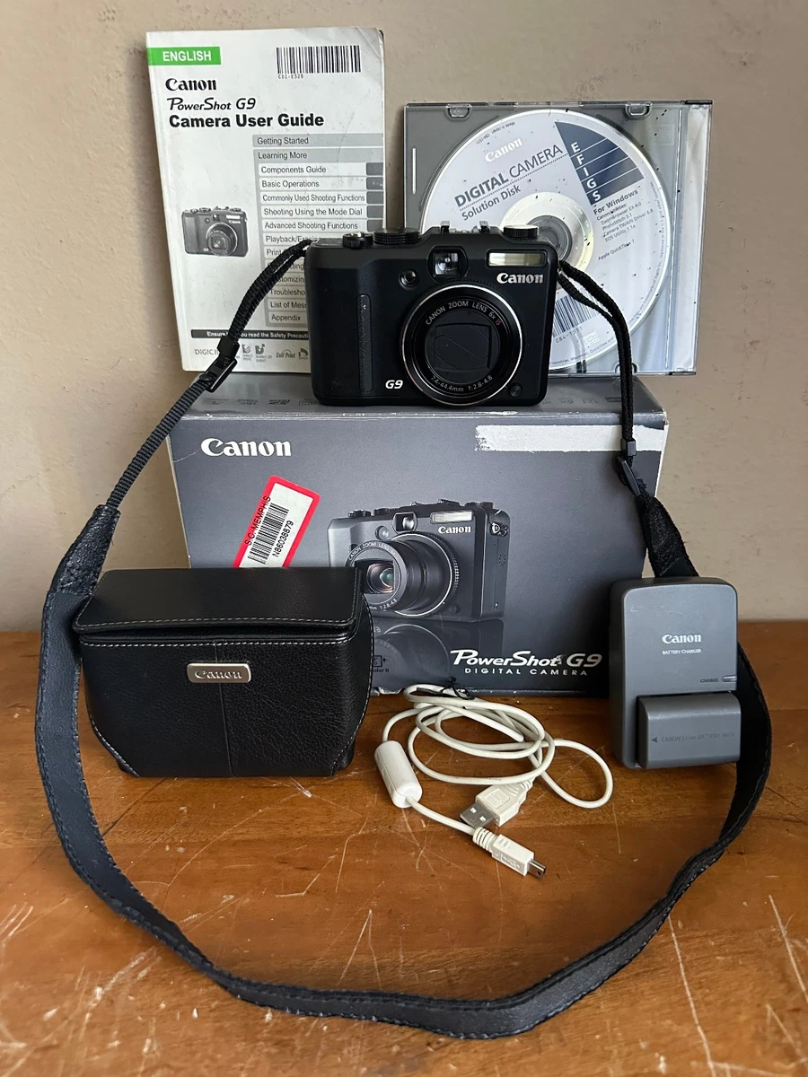 Preços baixos em Câmeras digitais Canon PowerShot G9 | eBay