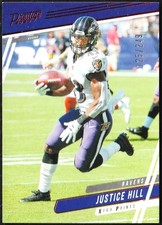 Justice Hill | 2020 Prestige Red Xtra-Points Parallel | #152  SP /249