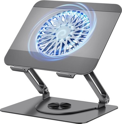 ICARE Laptop Ständer mit Magnetischem Laptop Kühler, 360° Schwenkbar, 10KG