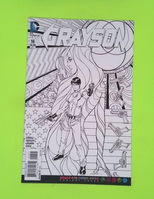 Grayson #16b 2016 DC Comics Variant High Grade Comic Book W97-113