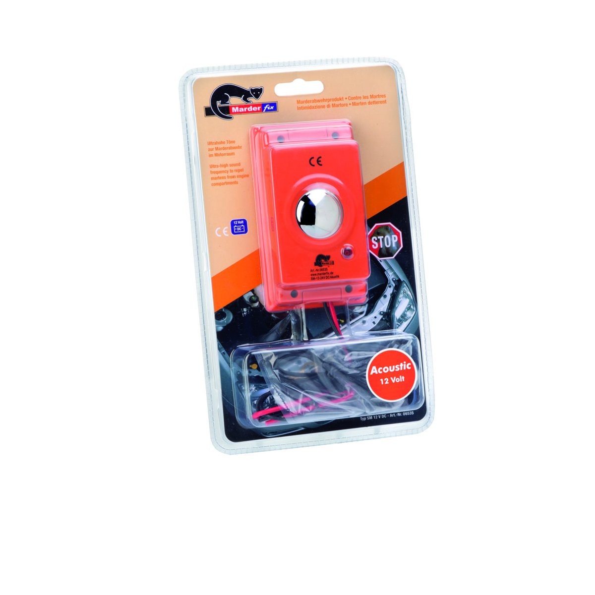 Marderfix Ultraschall-Tierabwehr Akustik Indoor 230V - Marderabwehr In Räumen - Foto 6
