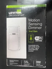 Leviton Decora Smart Motion Sensing Dimmer Switch 2nd Gen Wi-Fi 2605