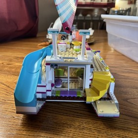 LEGO FRIENDS: Sunshine Catamaran (41317) -no box-Complete- Retired - w/manual - 