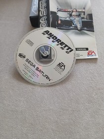 Andretti Racing Sega Saturn Game With Manual PAL