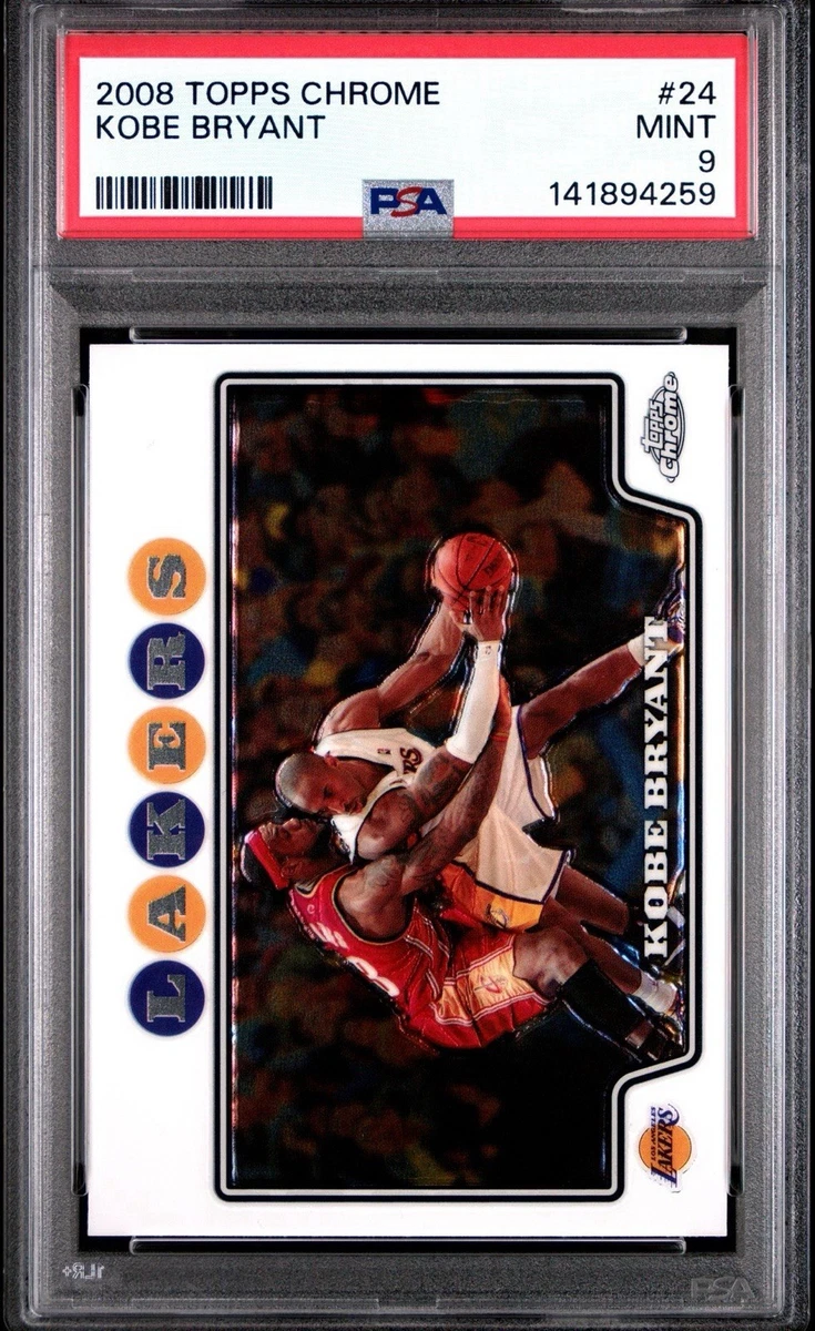 Topps Kobe Bryant Basketball 2008-09 Season Sports Trading Cards