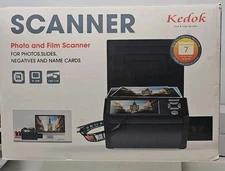 KEDOK Photo,NameCard,Slide & Negative Scanner with Large 5" LCD Screen