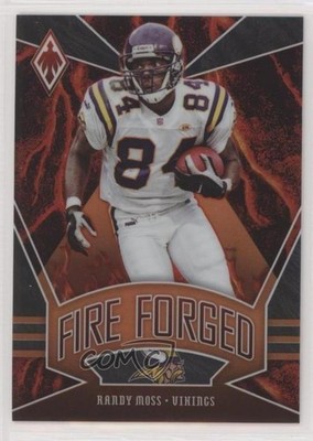 2020 Panini Phoenix Fire Forged Orange 84/99 Randy Moss #8 HOF 0c3