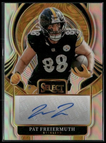 2025 Panini Select #SIP-PTF Pat Freiermuth Select Signatures Prizm