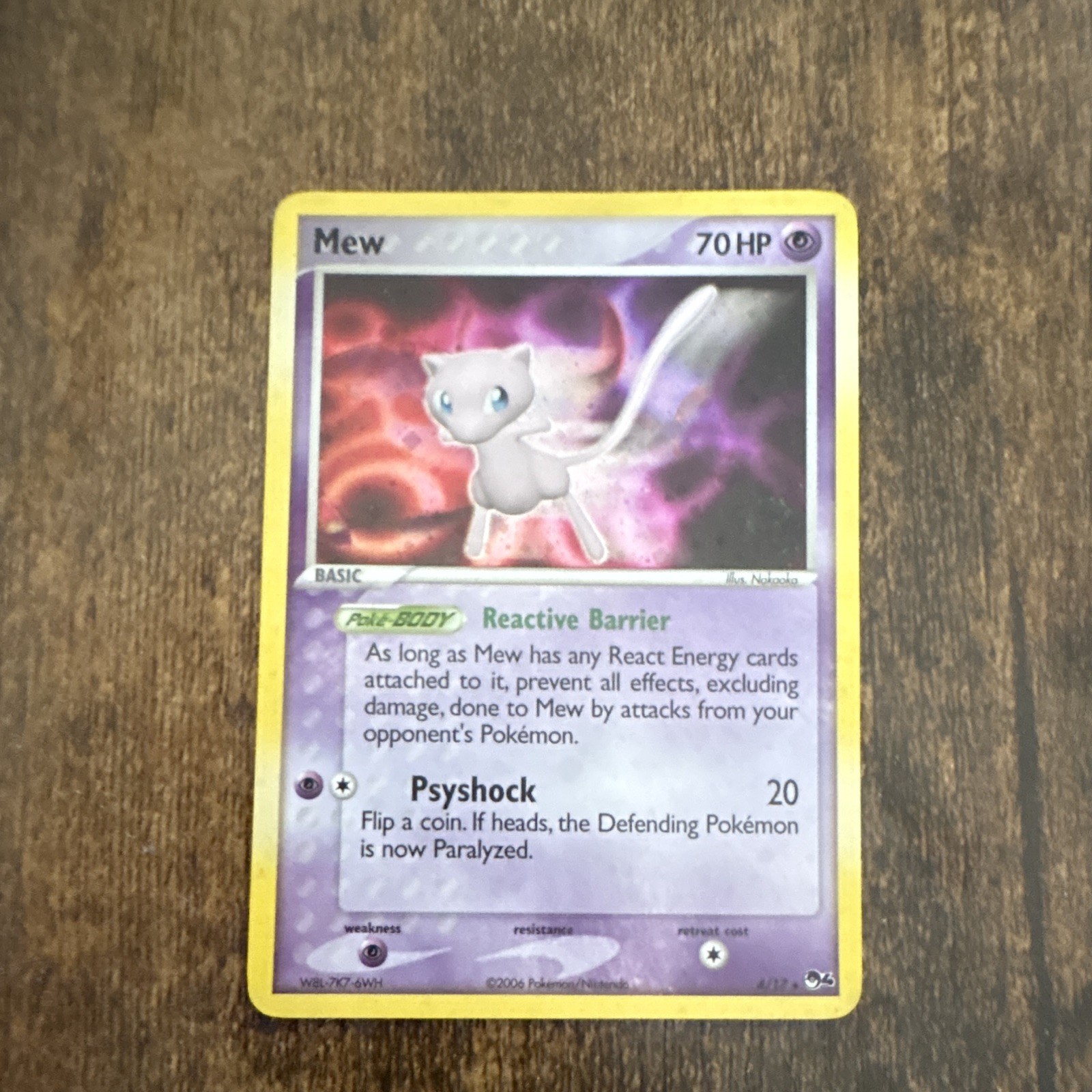 Mew [Holo] #4 Pokemon POP Series 4