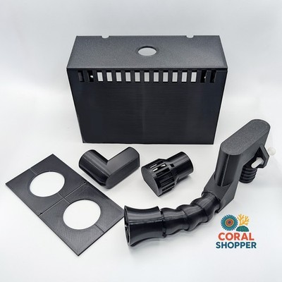Easy Flow Aquarium Sump Plumbing Kit 800GPH Overflow Box & RFG Return Nozzle
