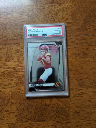 2024 Panini Prizm - Rookies Jayden Daniels #347  (RC) PSA 10