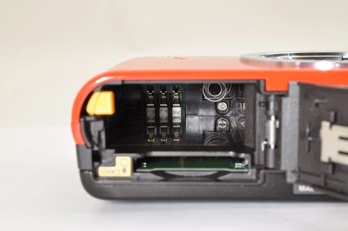 Rare! [Top Mint+] Nikon 1 J2 Orange Digital Camera W zoom Lens Kit US OR Stock image 9