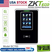 ZKTeco SC700 Time Clock RFID Card Access Control Attendance for Small Business