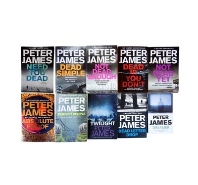 Peter James Dead Simple Not Enough If You Dont Not Yet Letter Drop Book Lot x 10