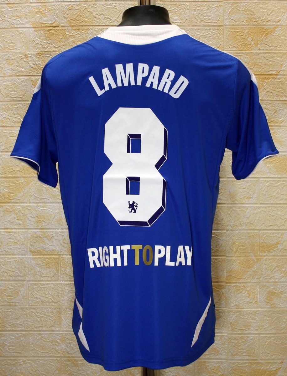 Chelsea LAMPARD 8番 ユニフォーム FC Chelsea 2012 UEFA CL final Munich jersey shirt Lampard #8 | eBay