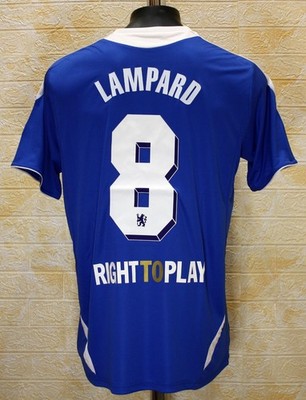 Chelsea Lampard 8 シャツ FC Chelsea 2012 UEFA CL final Munich jersey shirt Lampard #8 | eBay