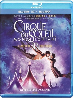 Cirque du Soleil - Traumwelten 3D Blu-ray + 2D Blu-ray - 2 Discs NEU + OVP - RAR