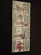 Streichholzschachteln 40 Jahre Toto Loto 1988 4 Stück Sammler