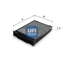 UFI Filter, Innenraumluft 54.201.00 für RENAULT