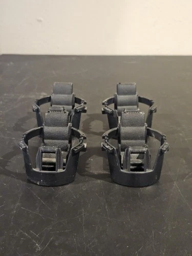 Gi Joe Cobra Arah The General 1990 4  Platform Turret Seats Complete Set Lot